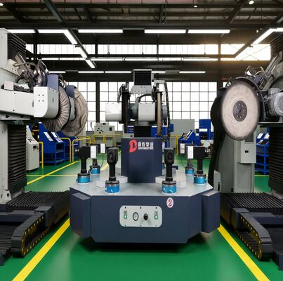 Full Digital Control Stainless Steel Faucet Metal Surface Polishing Machine For Industrial Use