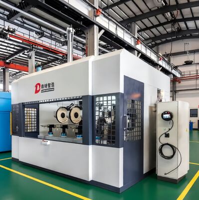 Automatic Brass Faucet Buffing Equipment Zinc Alloy Die Casting Parts Polishing Machine