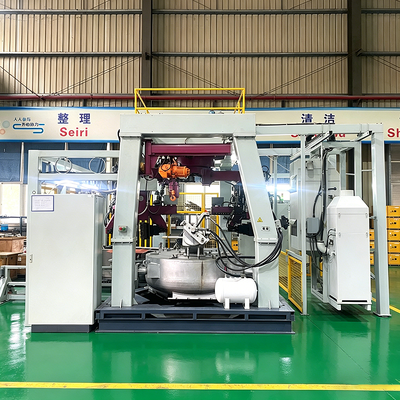 125KW Total Power 8Mpa Hydraulic Pressure Precision Forming Low Pressure Casting Machine for Brass Die Casting