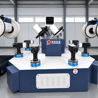 Customized 6-Axis CNC Polishing Solution for Complex Geometry Metal Parts and Components
