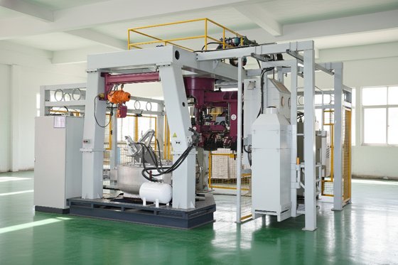 Brass Water Meter Produce Process By Low Pressure Die Casting Machine