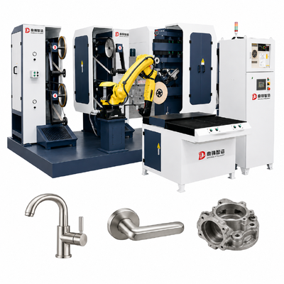 CE Certified 6-Axis CNC Polishing Machine with High-Density Dust Collection System