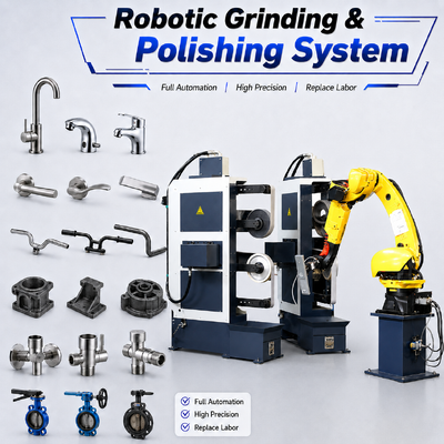 High Standards Automatic Robotic Grinding Polishing Machinery Inclusive Motor Engine Gear Core Components for Surface Finishing