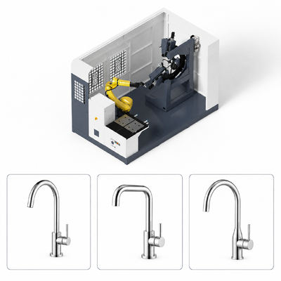 Customizable Automatic Full Digital Grinding Robotic Unit System Bearing Motor for Aluminum Alloy Polishing High Productivity
