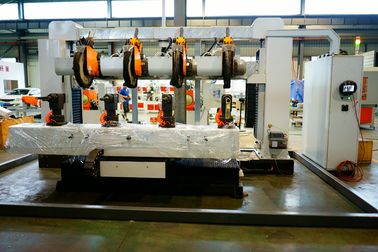Four Stations Brass Sanitary Ware Parts Surface Industrial Polishing Machine