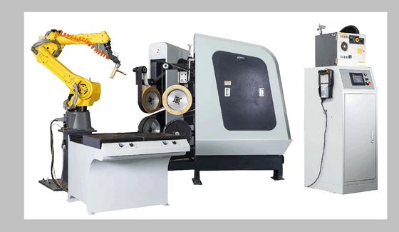 Program mable Robotic Grinding Machine For Brightening Stainless Steel Sinks