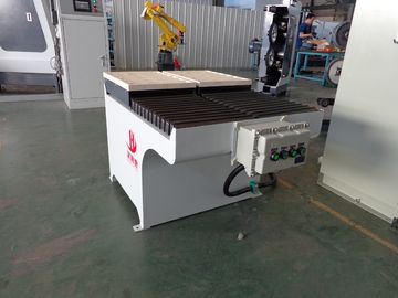 Faucet Sanitary Ware Robotic Polishing Machine / Automatic Grinding And Polishing Machine