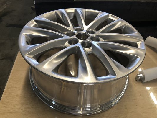 Machine à polir les moyeux de roues durable, raccords de plomberie en acier inoxydable, équipement de polissage pour pièces automobiles