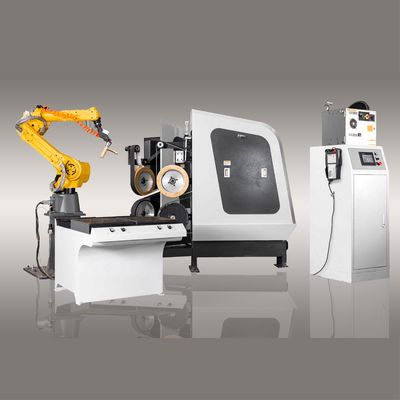 Robot szlifujący części metalowe krany miedzi Hardware Surface Buffing Machine Sanitary Ware Polishing Equipment