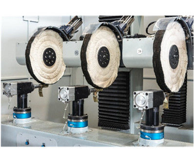 Easy Operation Zinc Alloy Door Handle Lock Components Polishing Equipment Buffing Machine For Sanitary Ware