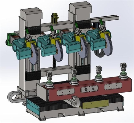 Faucet DZ CNC Polishing Machine 380V With Four Stations